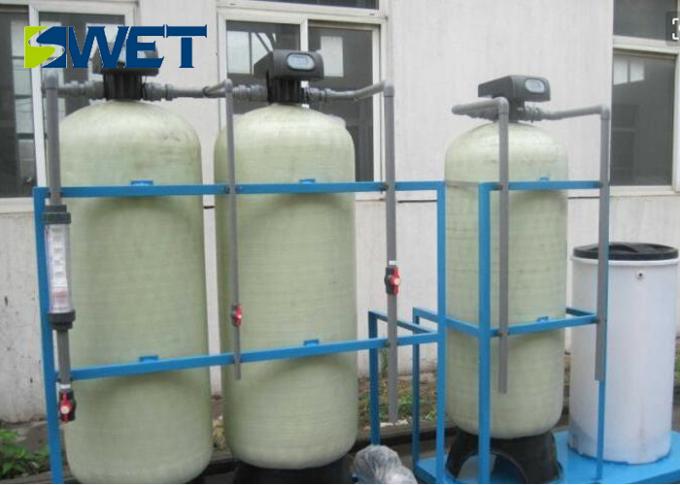 équipement de traitement de l'eau de filtre d'adoucissant de la puissance 2.5Kw pour les chaudières industrielles