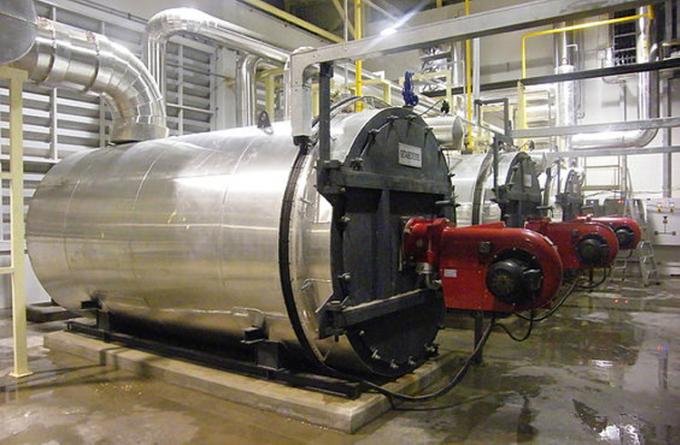 Chaudière à vapeur industrielle du tube de feu 1000kg/hr 2000kg/h 3000kg/h pour l'industrie pharmaceutique